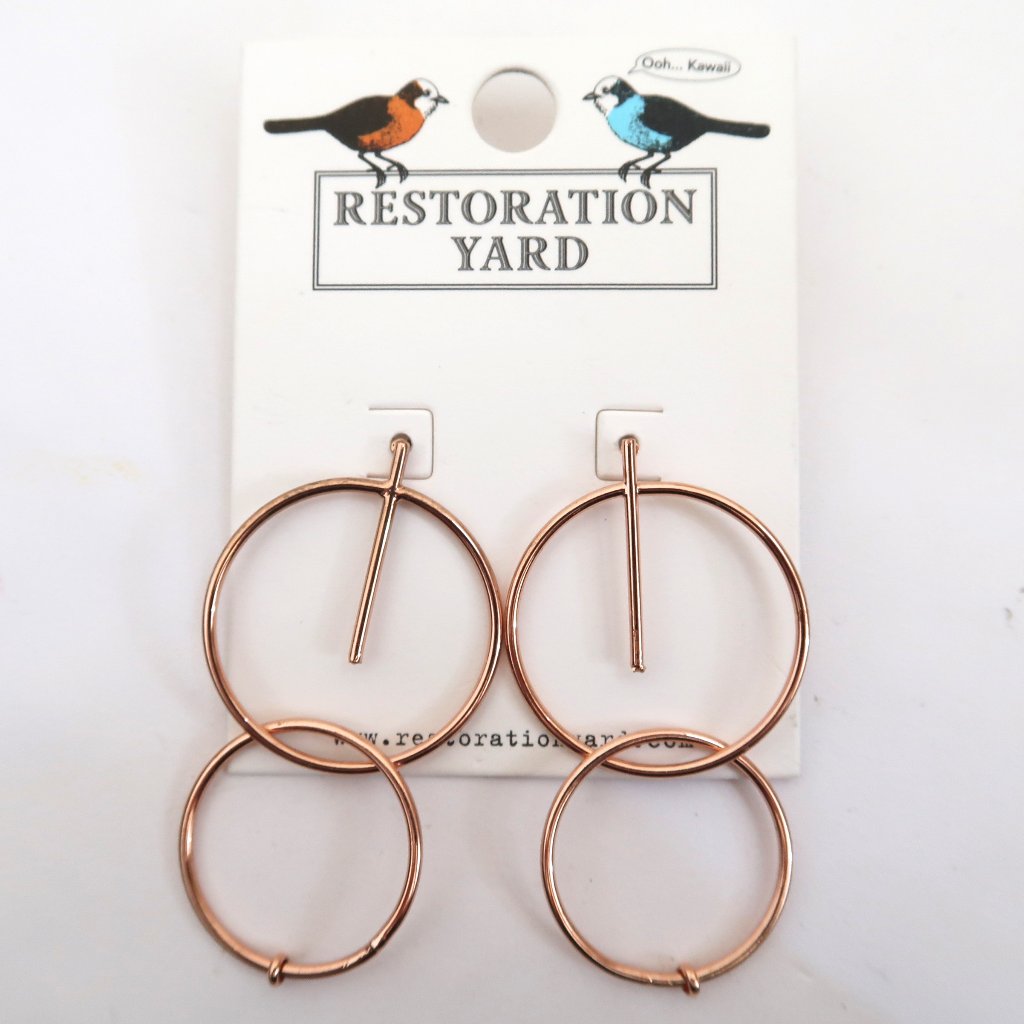 Restoration Yard Sonya Circle Drop Earrings